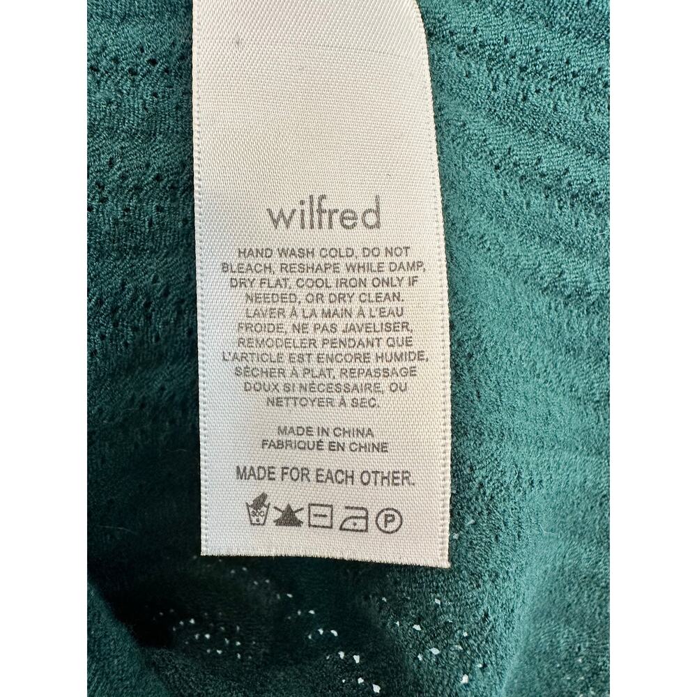 Aritzia Wilfred Soloist Sweater in Scarab - Size M - Picture 7 of 8